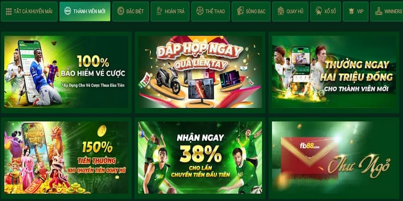 Hướng dẫn nhận và sử dụng khuyến mãi FB88