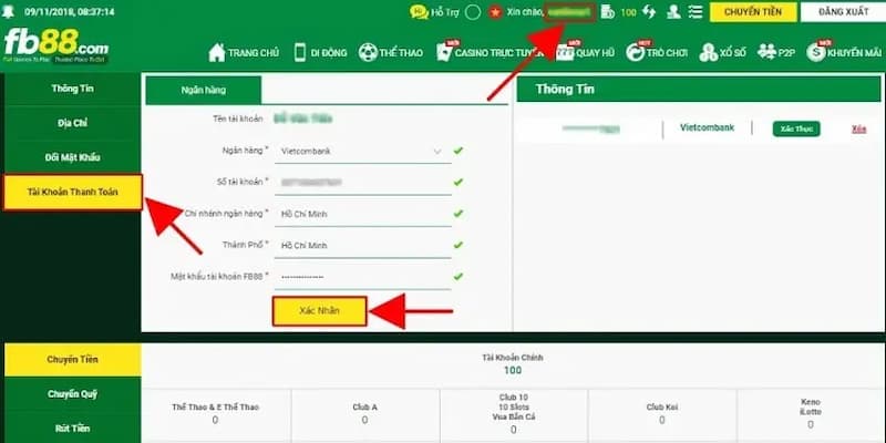 Ưu điểm vượt trội của rút tiền FB88